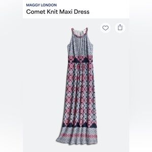 Maggie London maxi dress- NWT 10p